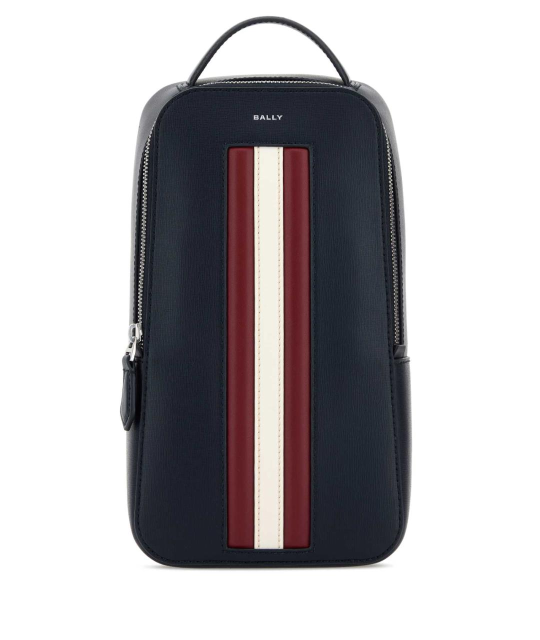 BALLY Синий кожаный рюкзак, фото 1