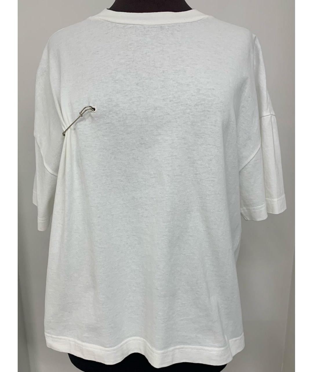 HALFBOY Белая хлопковая футболка, фото 8