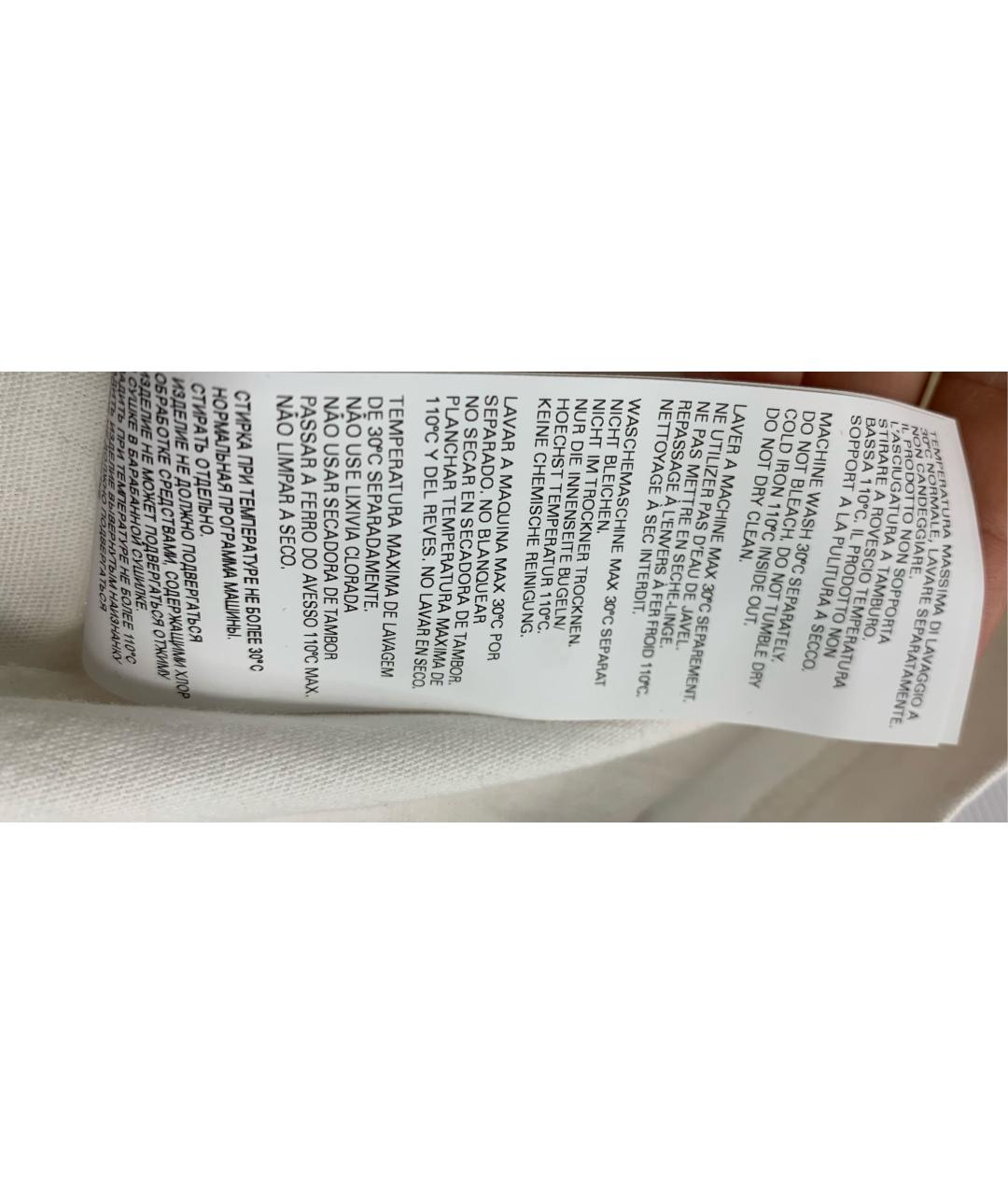 HALFBOY Белая хлопковая футболка, фото 7