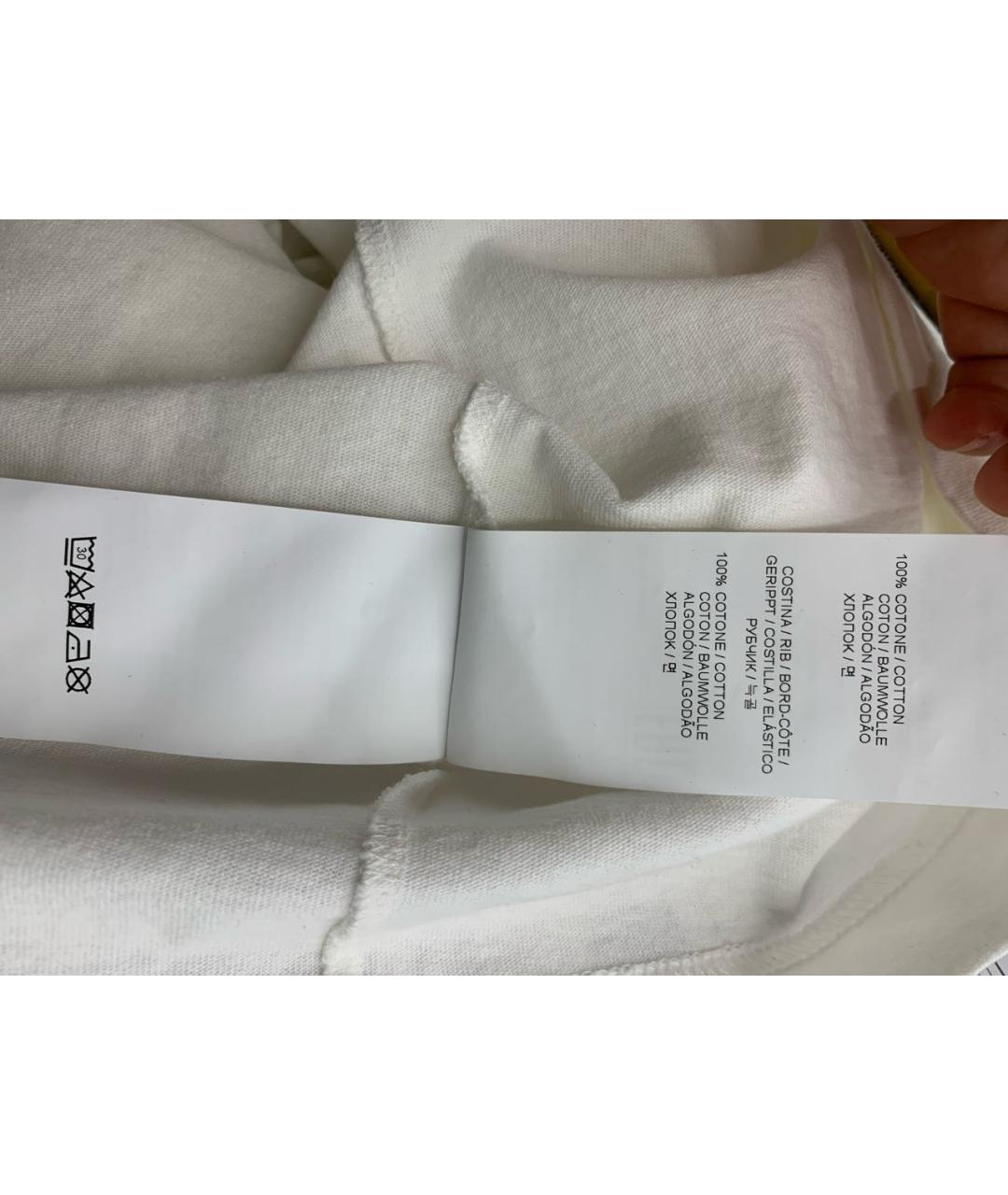 HALFBOY Белая хлопковая футболка, фото 6