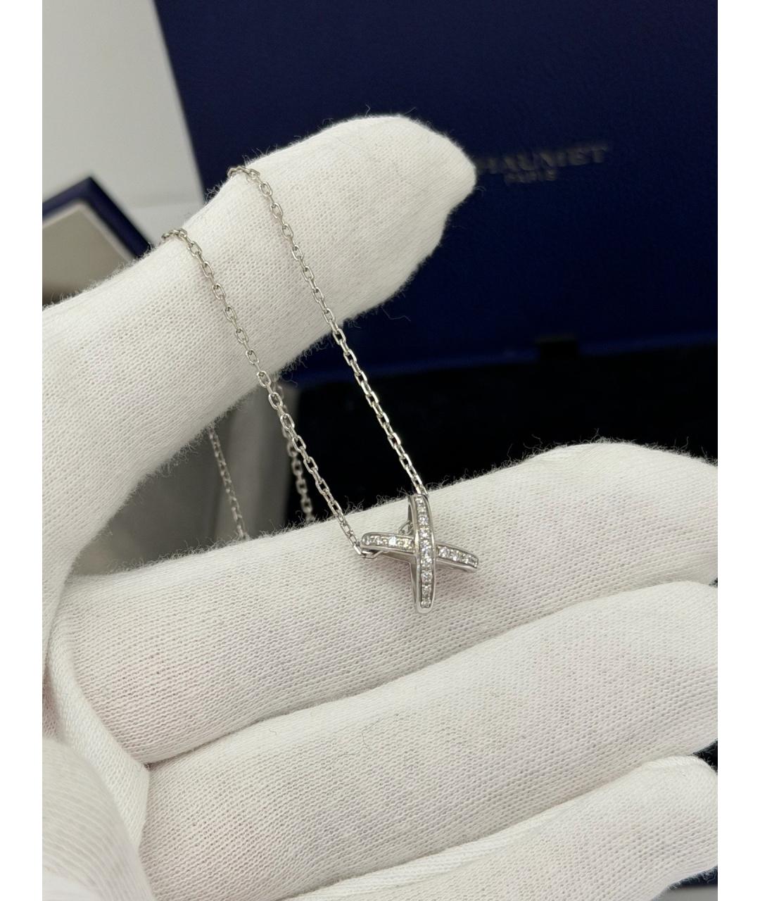 CHAUMET Серебряное колье из белого золота, фото 4