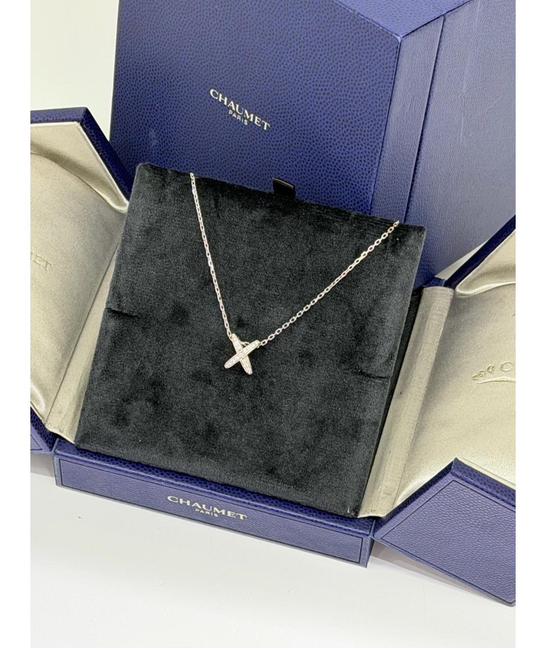 CHAUMET Серебряное колье из белого золота, фото 3