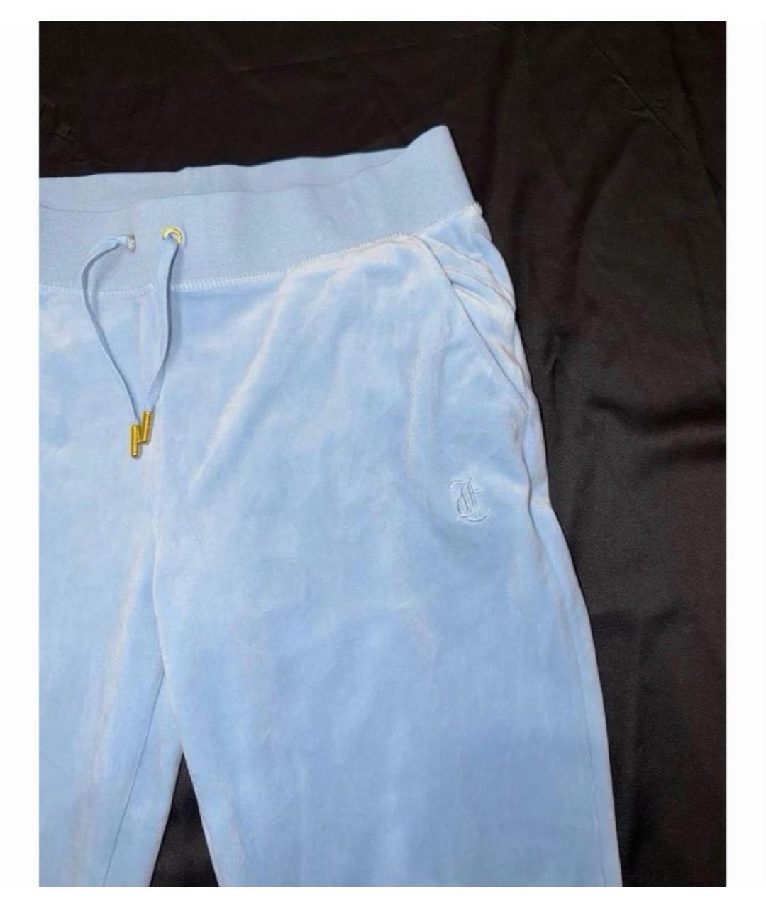 JUICY COUTURE Голубой полиэстеровый костюм с брюками, фото 6