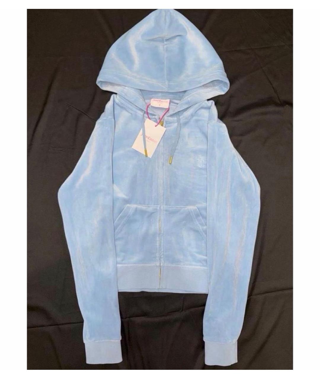 JUICY COUTURE Голубой полиэстеровый костюм с брюками, фото 2