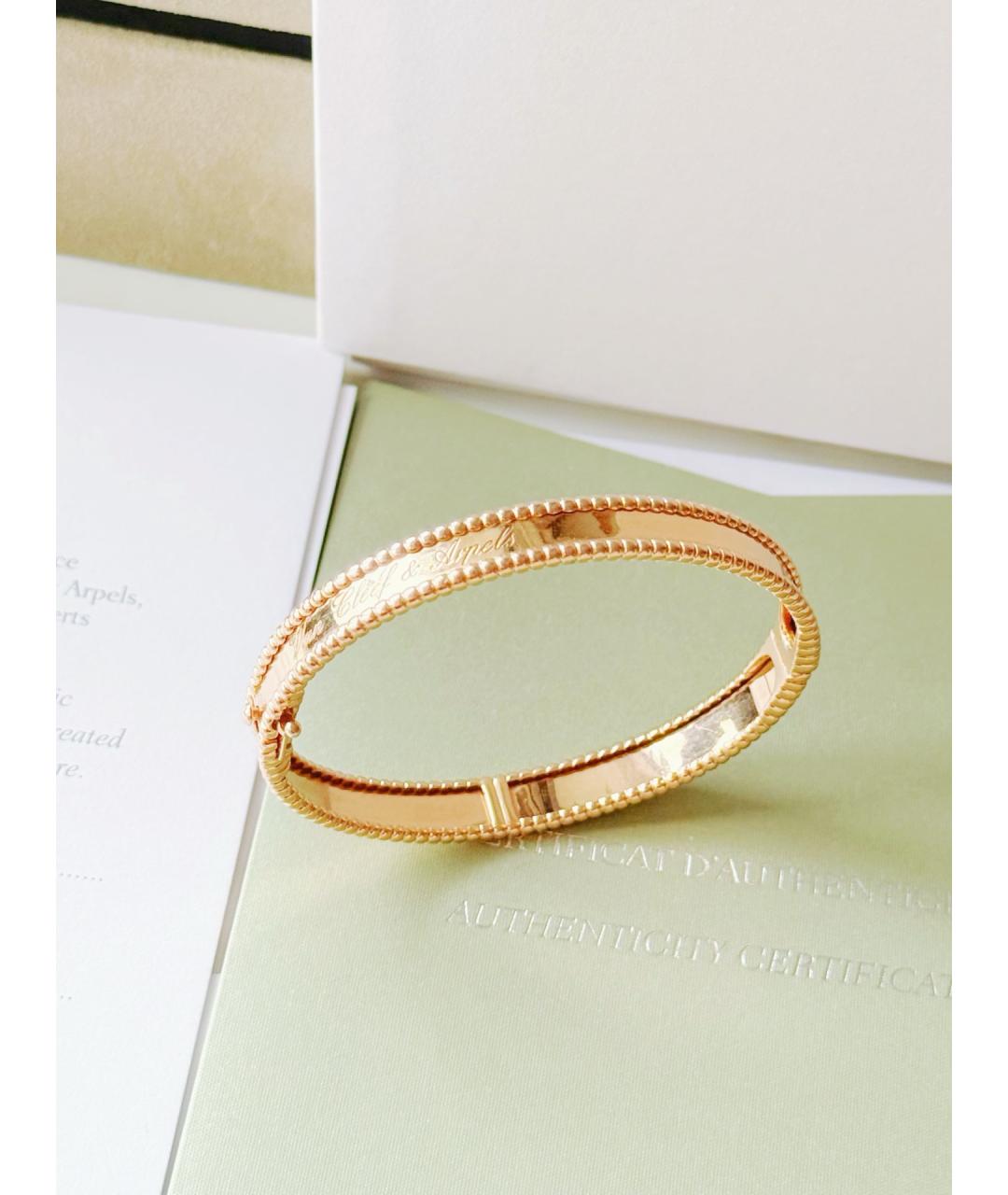 VAN CLEEF & ARPELS Золотой браслет из розового золота, фото 5