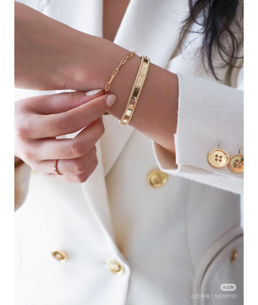 VAN CLEEF & ARPELS Золотой браслет из розового золота, фото 7