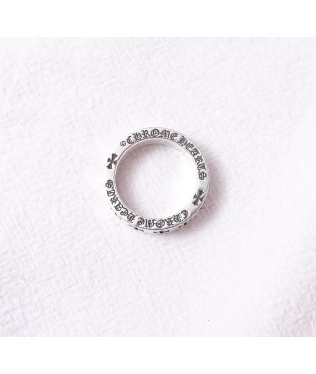 CHROME HEARTS Серебряное серебряное кольцо, фото 2
