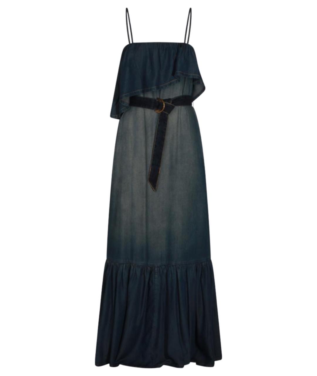 PINKO Синее повседневное платье, фото 1