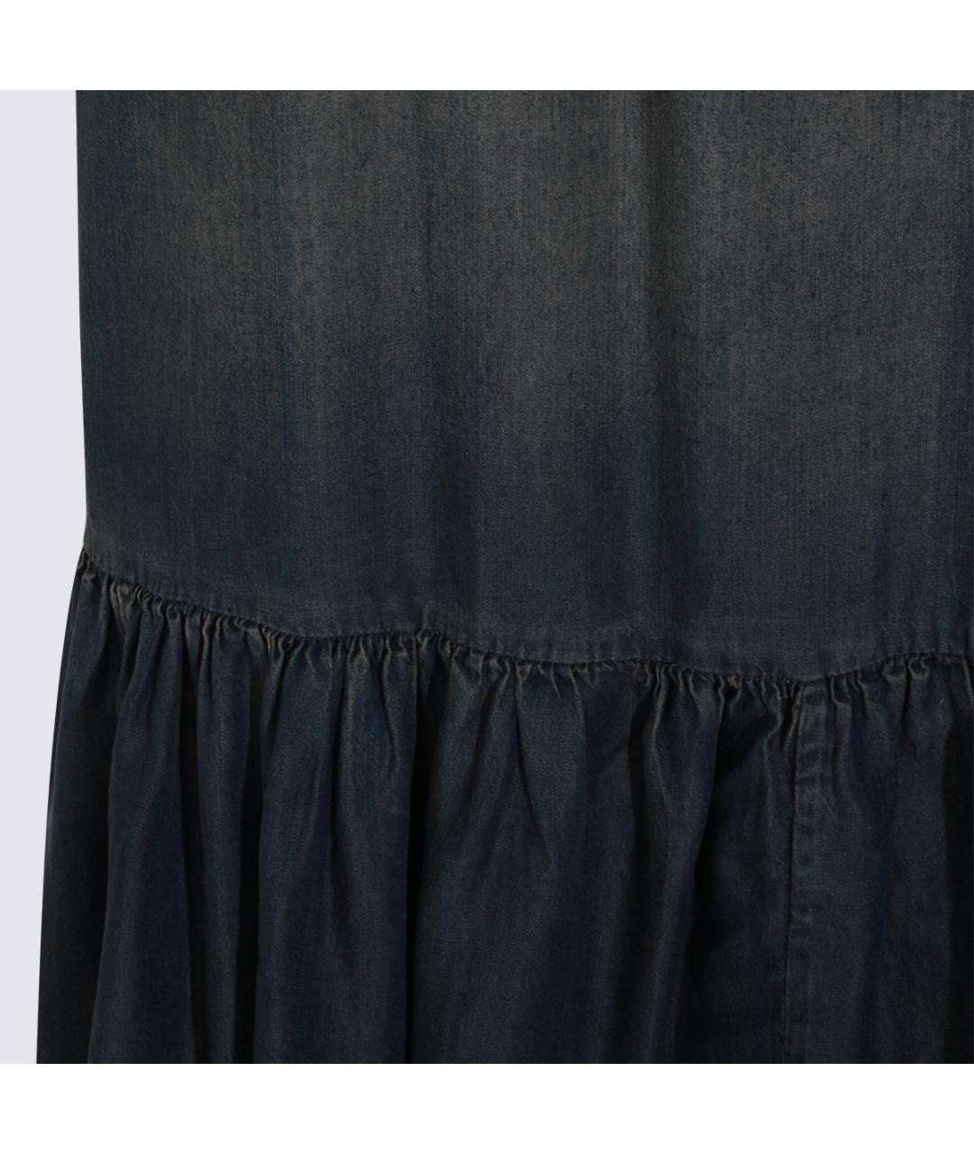 PINKO Синее повседневное платье, фото 4