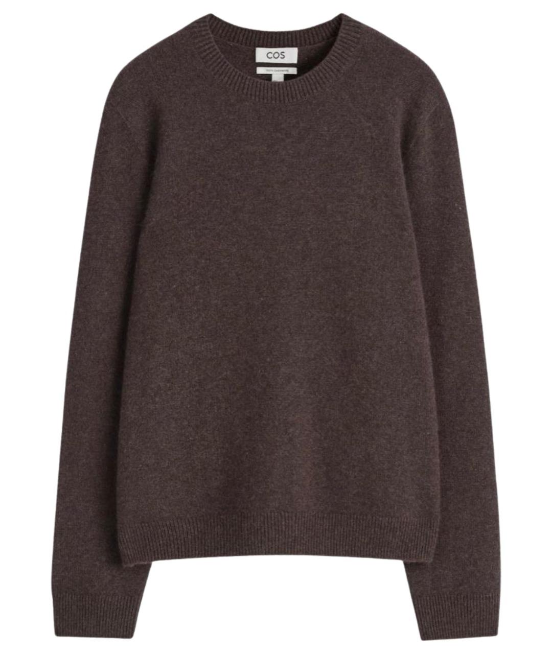 COS Коричневый кашемировый джемпер / свитер, фото 1