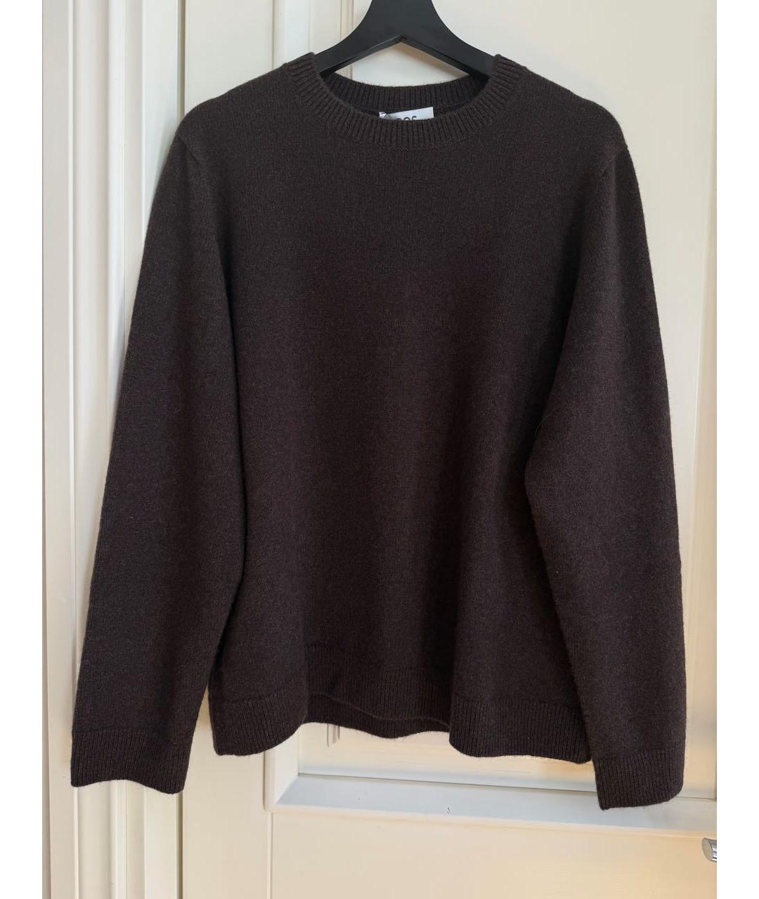 COS Коричневый кашемировый джемпер / свитер, фото 2
