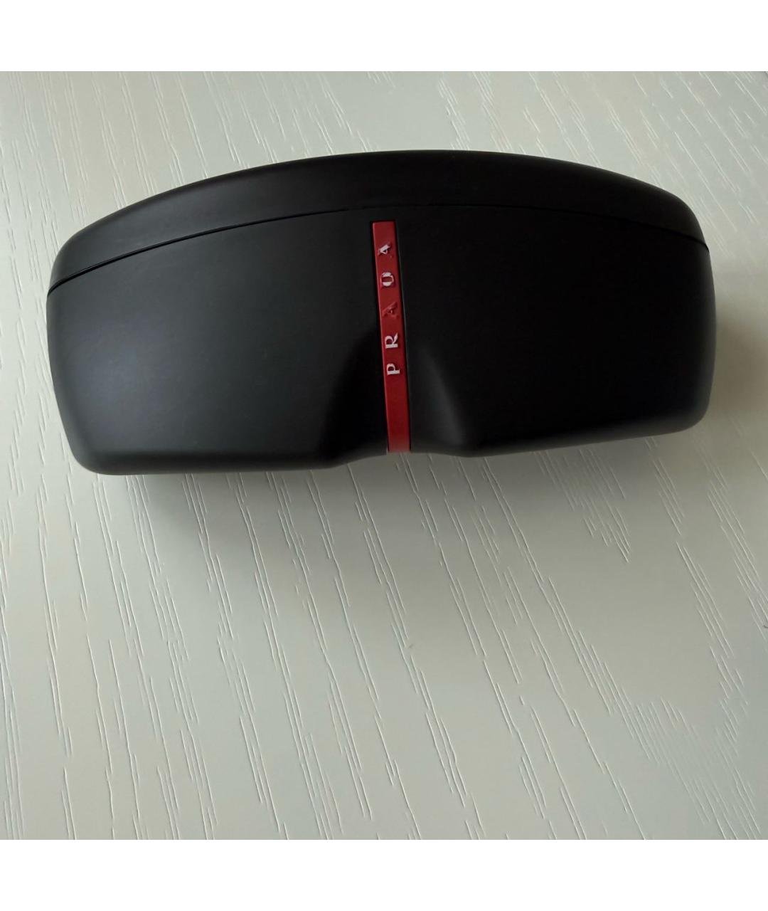 PRADA Золотые металлические солнцезащитные очки, фото 4