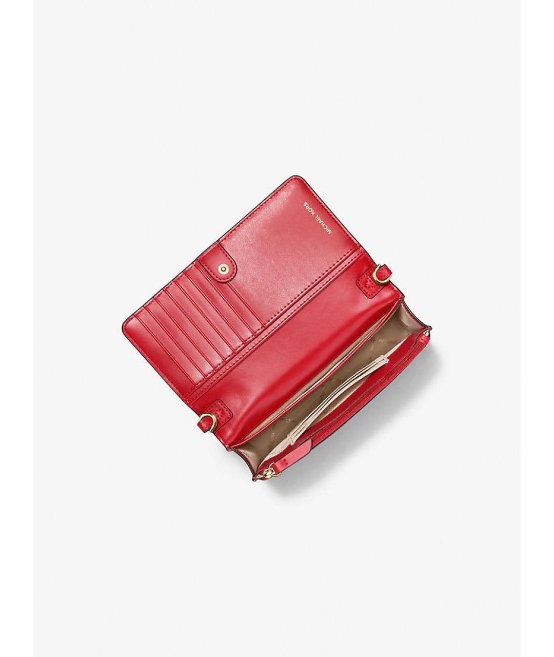 MICHAEL KORS Красная сумка через плечо, фото 2