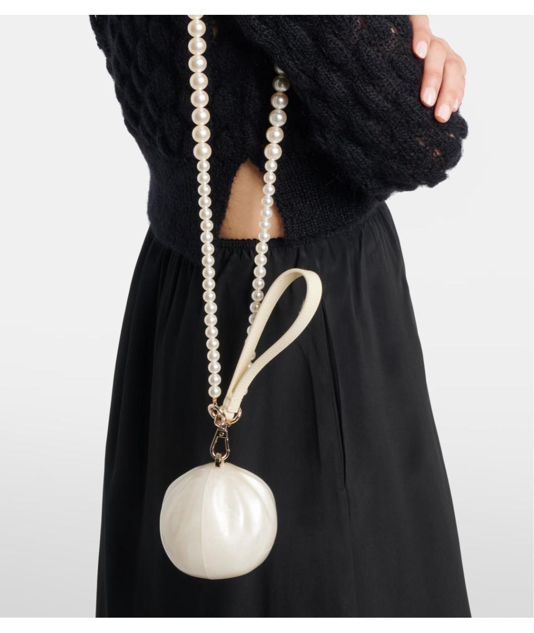 SIMONE ROCHA Белая сумка через плечо, фото 4