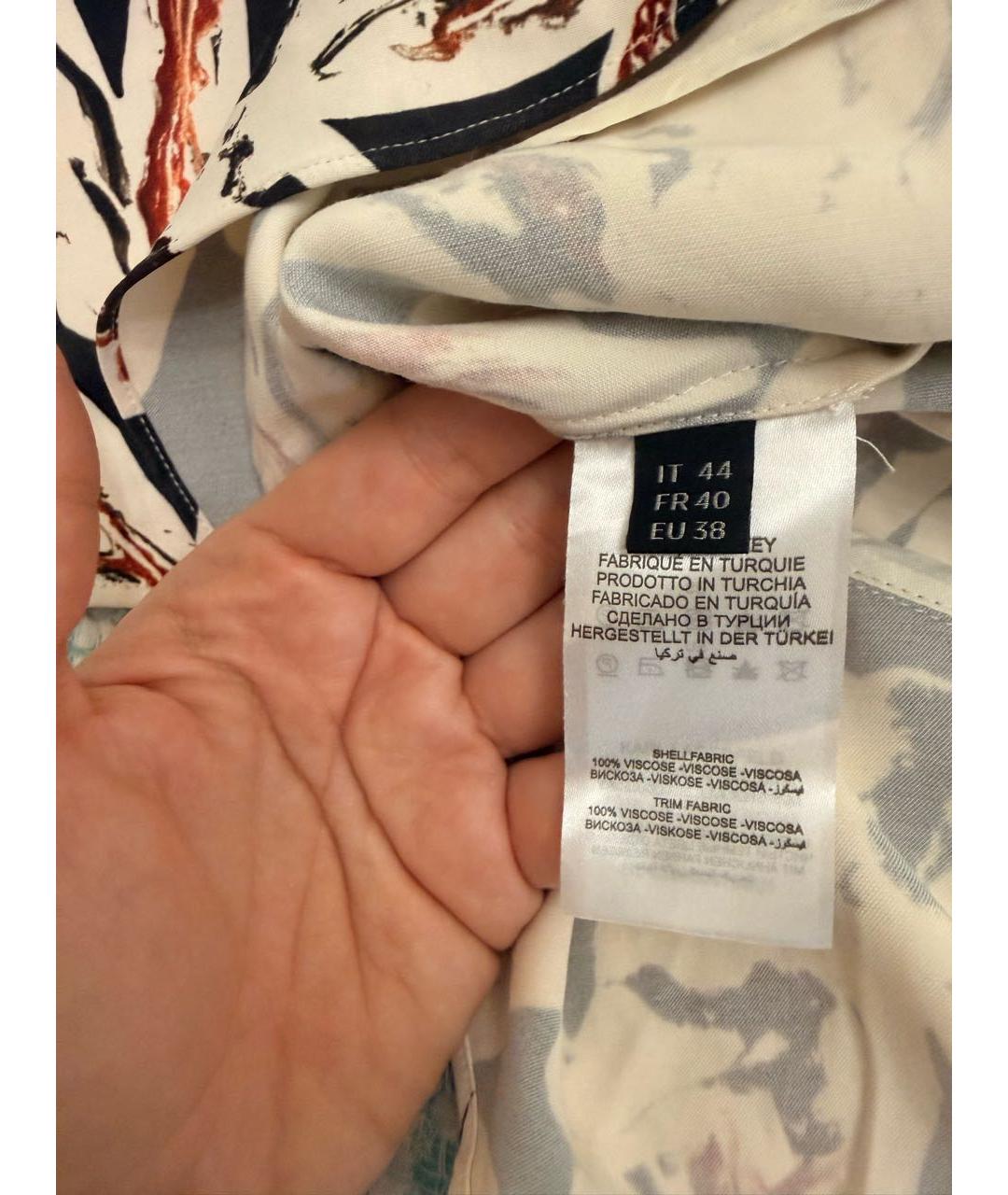 KARL LAGERFELD Мульти вискозная блузы, фото 3