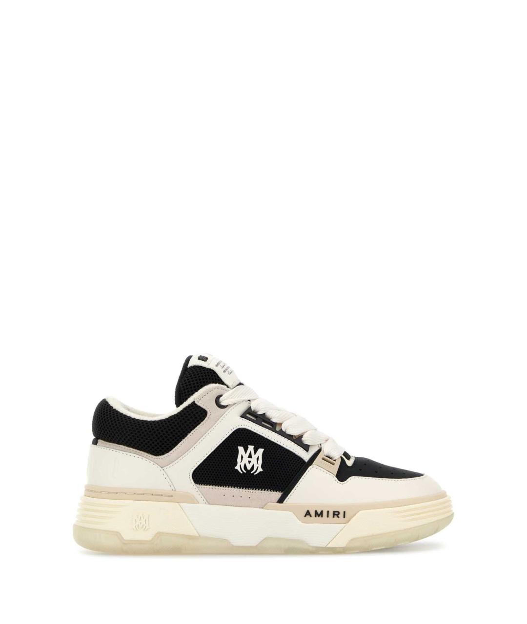 AMIRI Мульти кожаные низкие кроссовки / кеды, фото 1