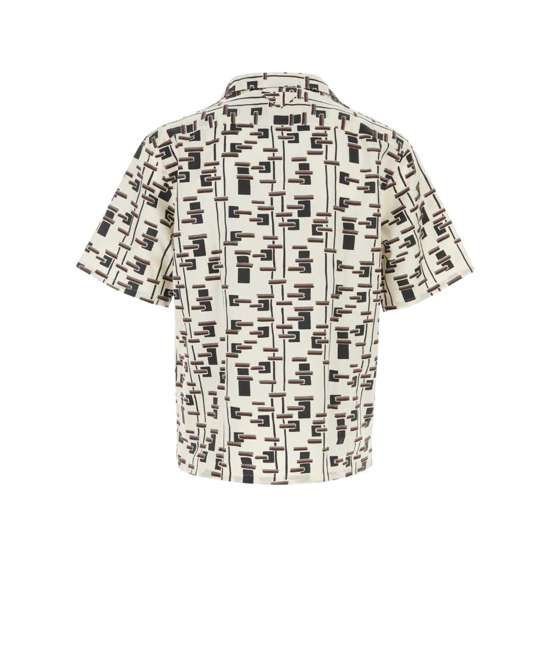 PRADA Мульти хлопко-шелковая кэжуал рубашка, фото 2