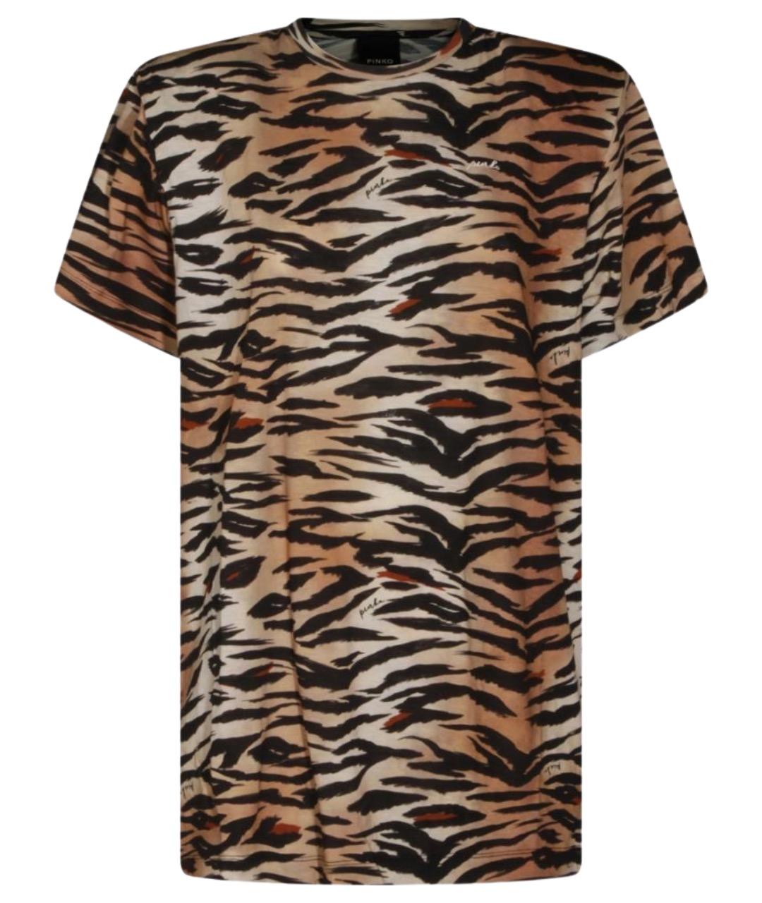 PINKO Мульти хлопковое повседневное платье, фото 1