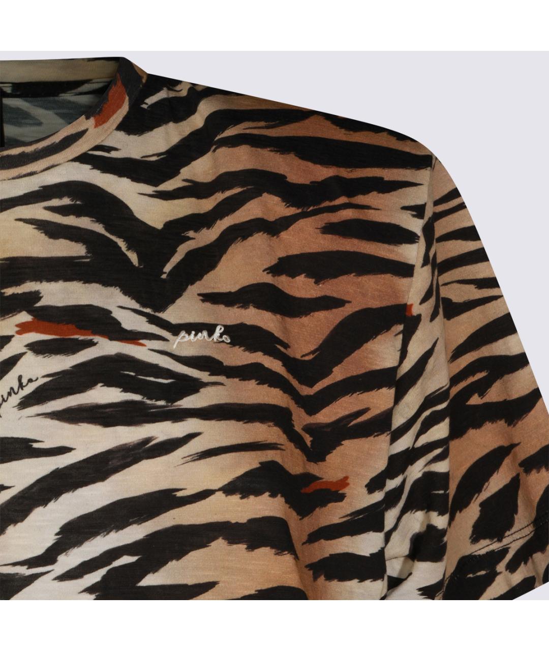 PINKO Мульти хлопковое повседневное платье, фото 3