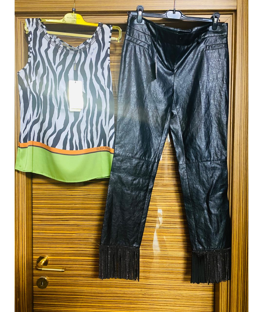 PHILOSOPHY DI LORENZO SERAFINI Мульти кожаный костюм с брюками, фото 2