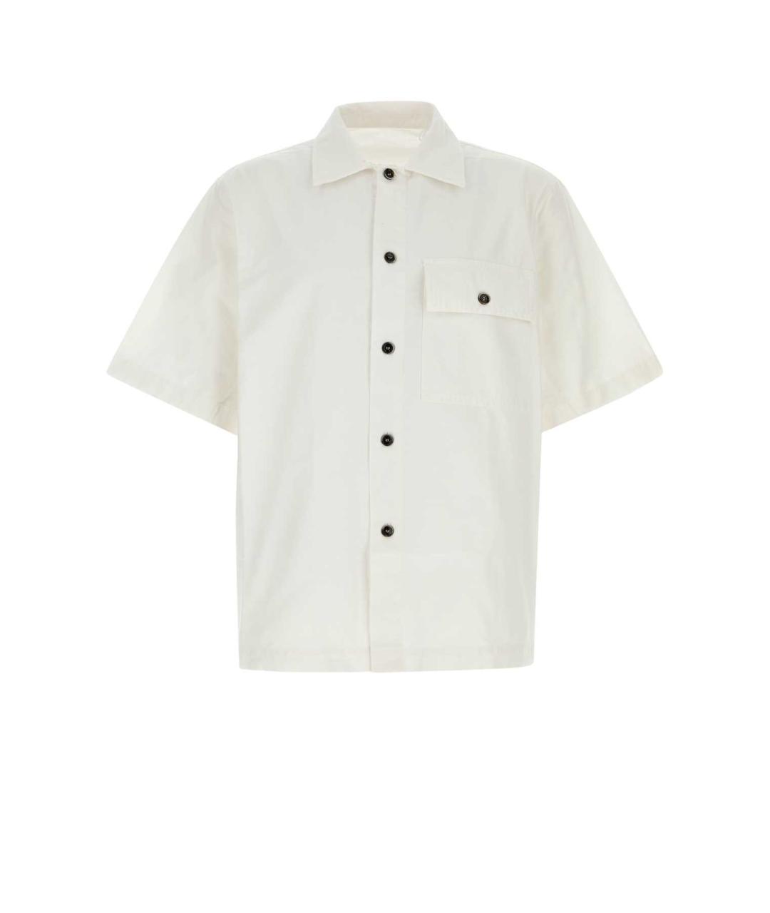 NINE IN THE MORNING Белая хлопковая кэжуал рубашка, фото 1