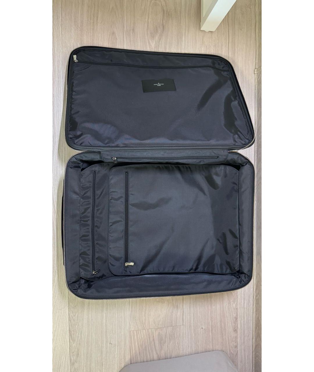 LOUIS VUITTON Черный чемодан, фото 4
