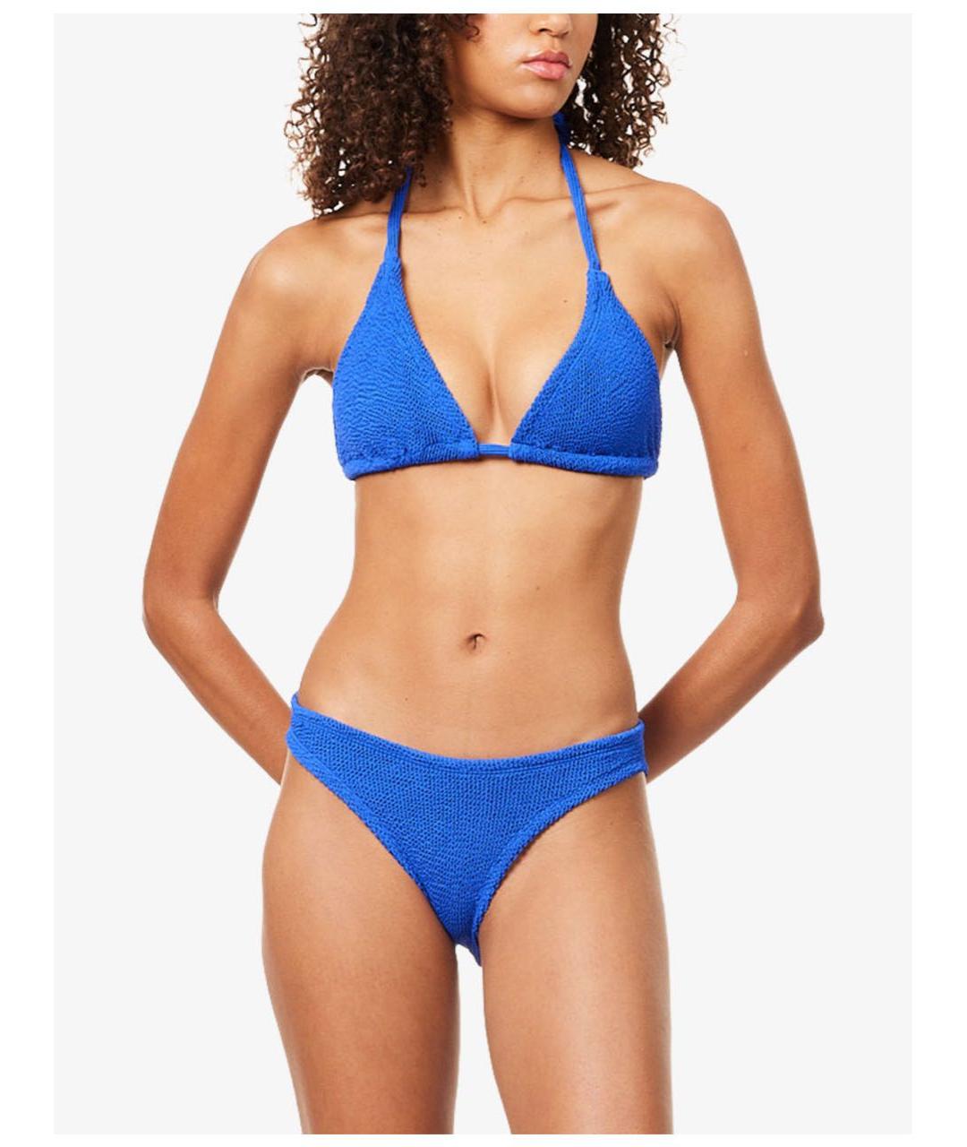 HUNZA G Синий купальник, фото 2