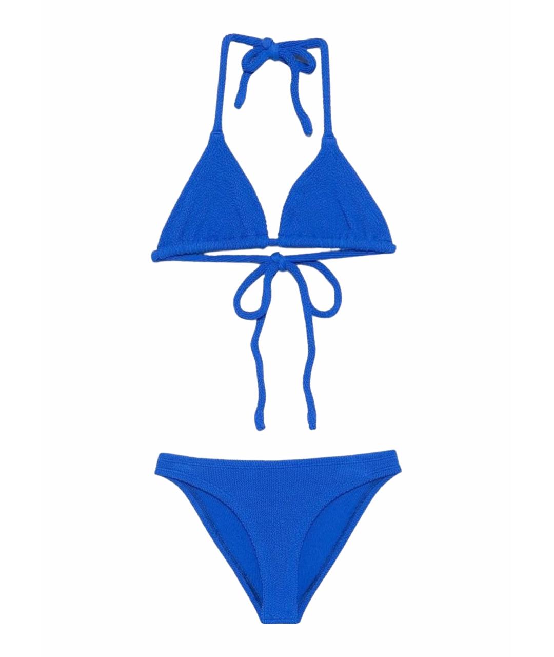 HUNZA G Синий купальник, фото 1