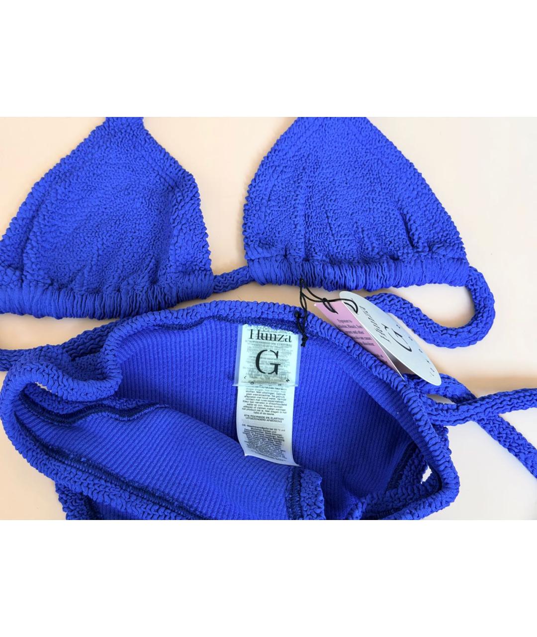 HUNZA G Синий купальник, фото 6