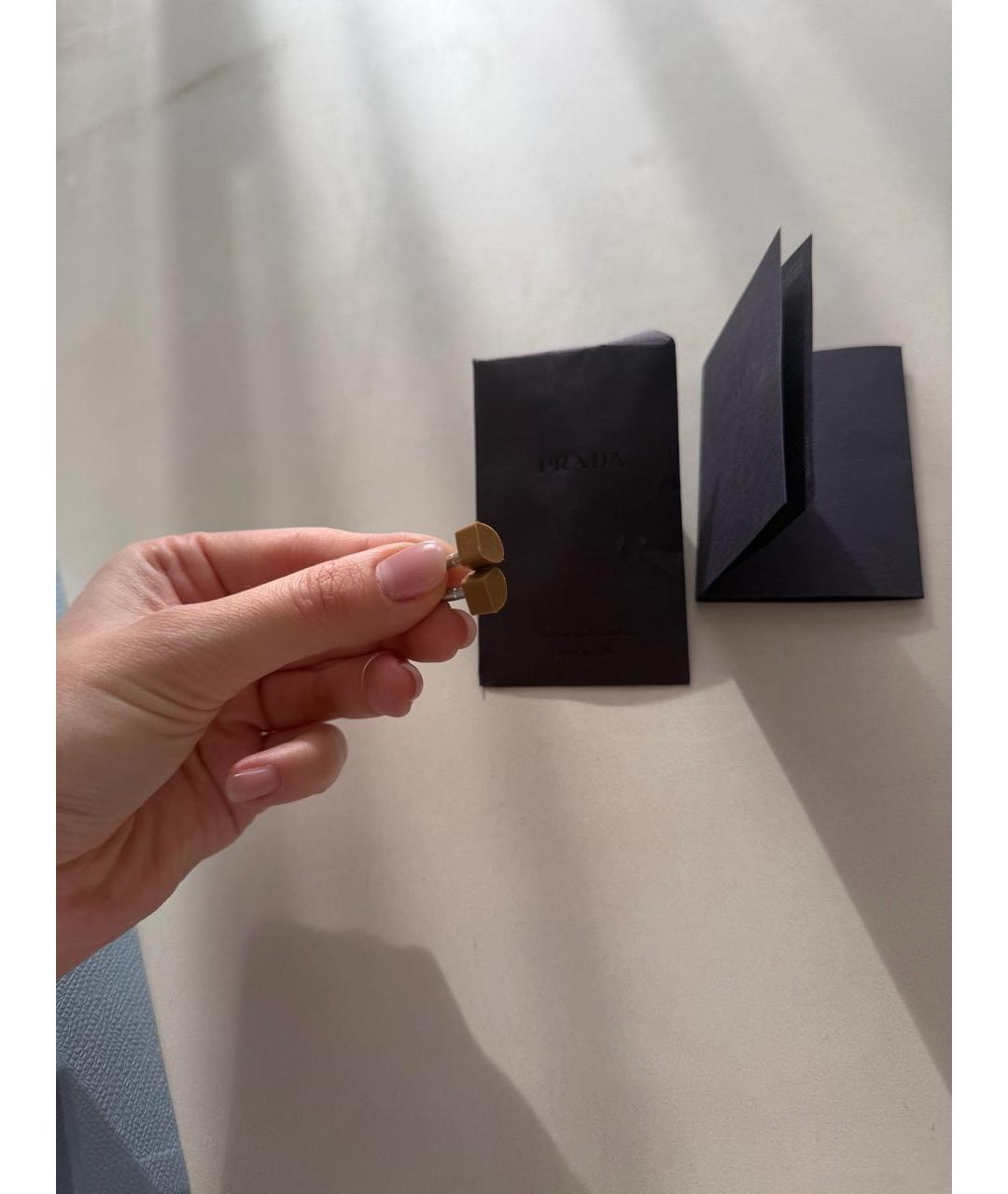 PRADA Бежевые кожаные туфли, фото 5