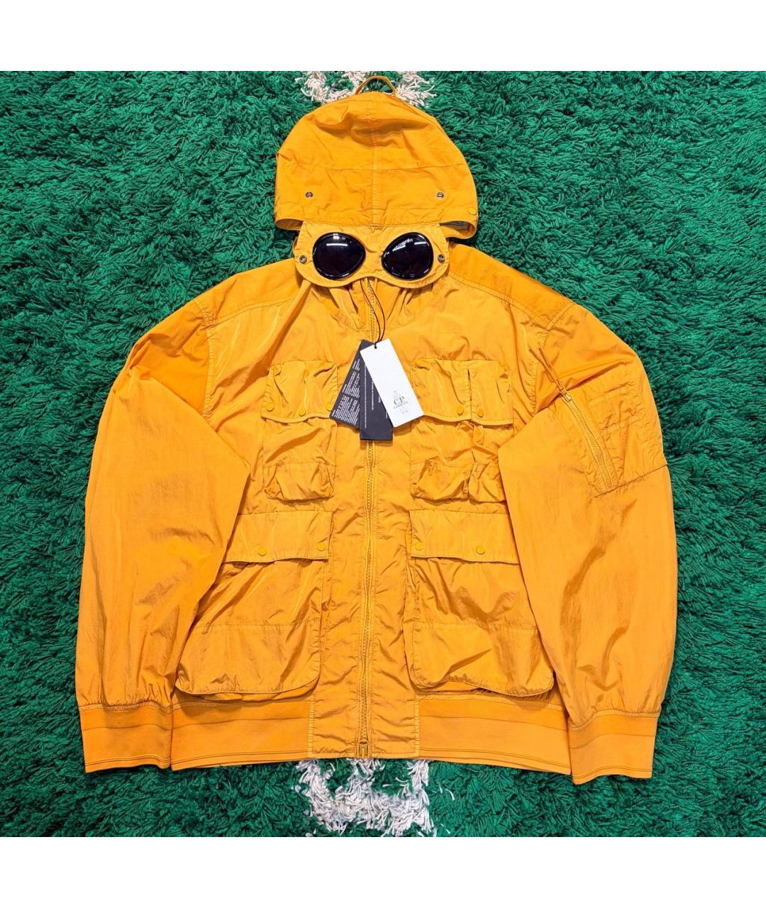 CP COMPANY Оранжевая полиэстеровая куртка, фото 5