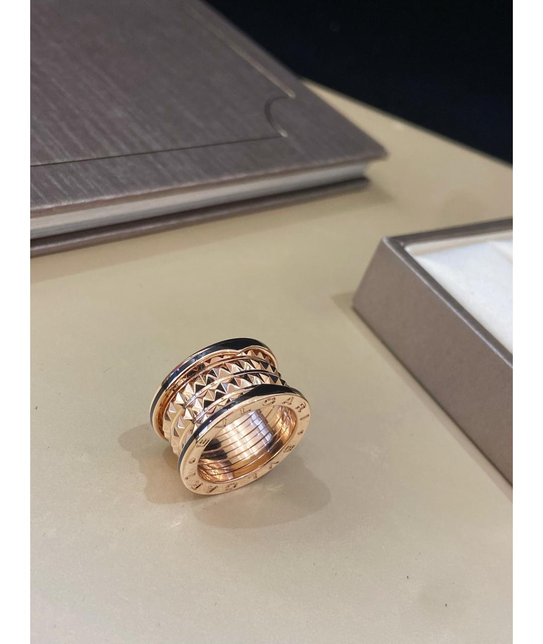 BVLGARI Золотое кольцо из розового золота, фото 5