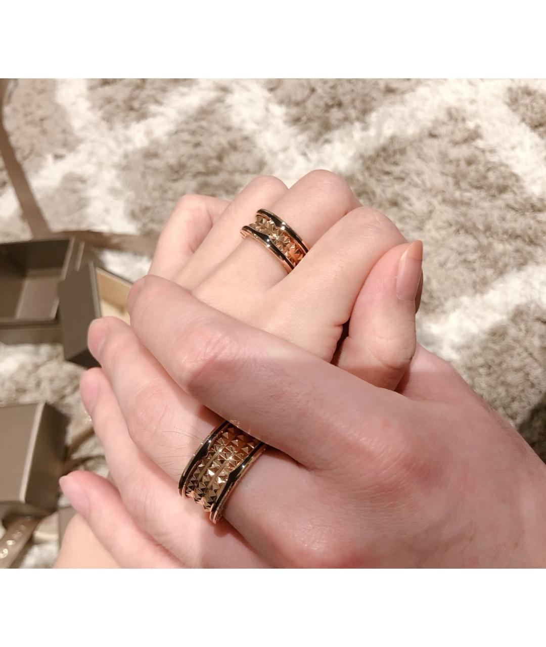 BVLGARI Золотое кольцо из розового золота, фото 7