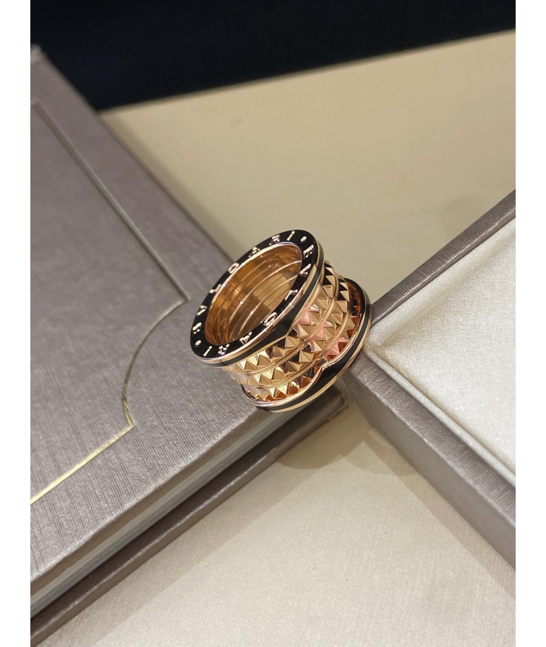 BVLGARI Золотое кольцо из розового золота, фото 4