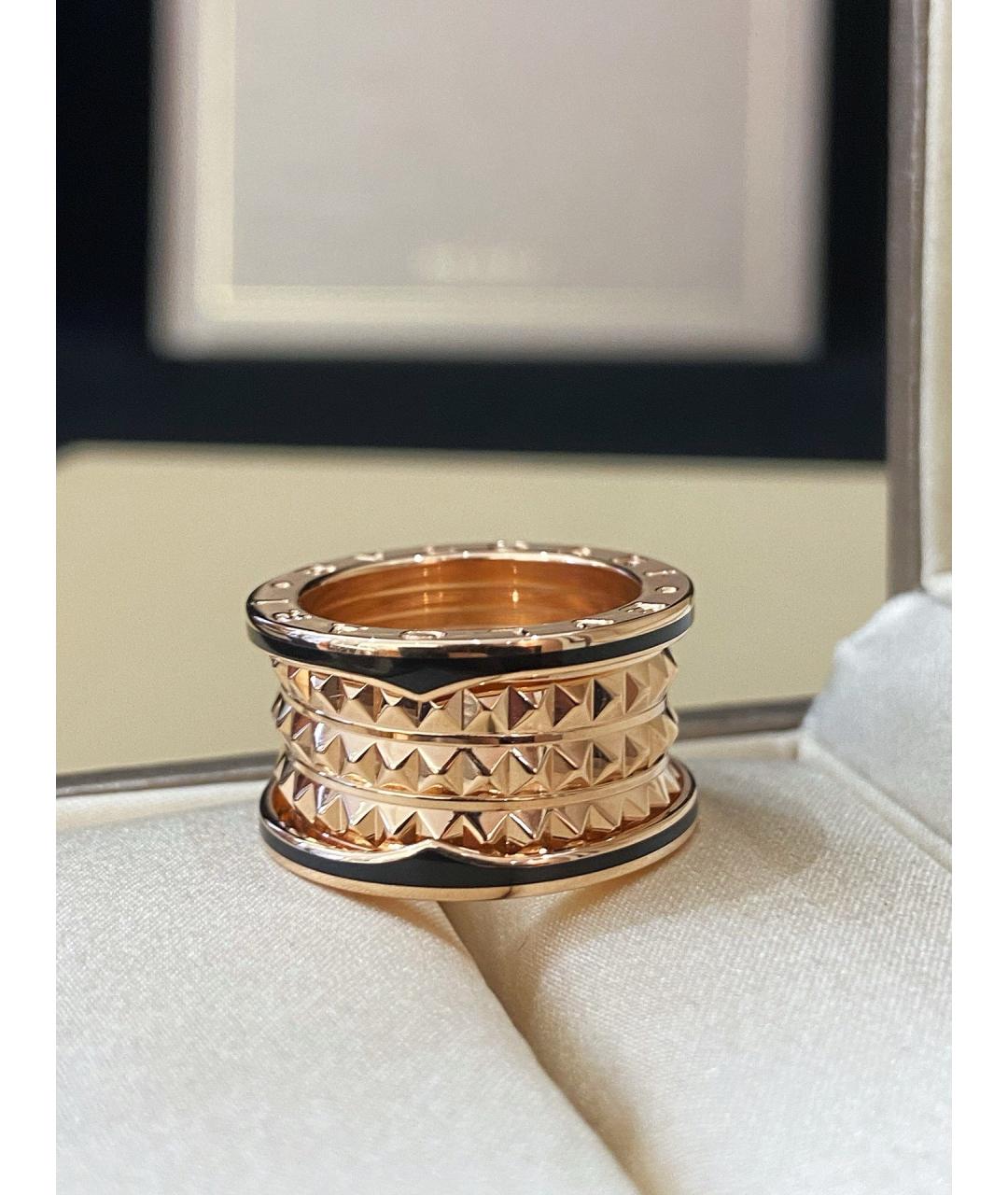 BVLGARI Золотое кольцо из розового золота, фото 9