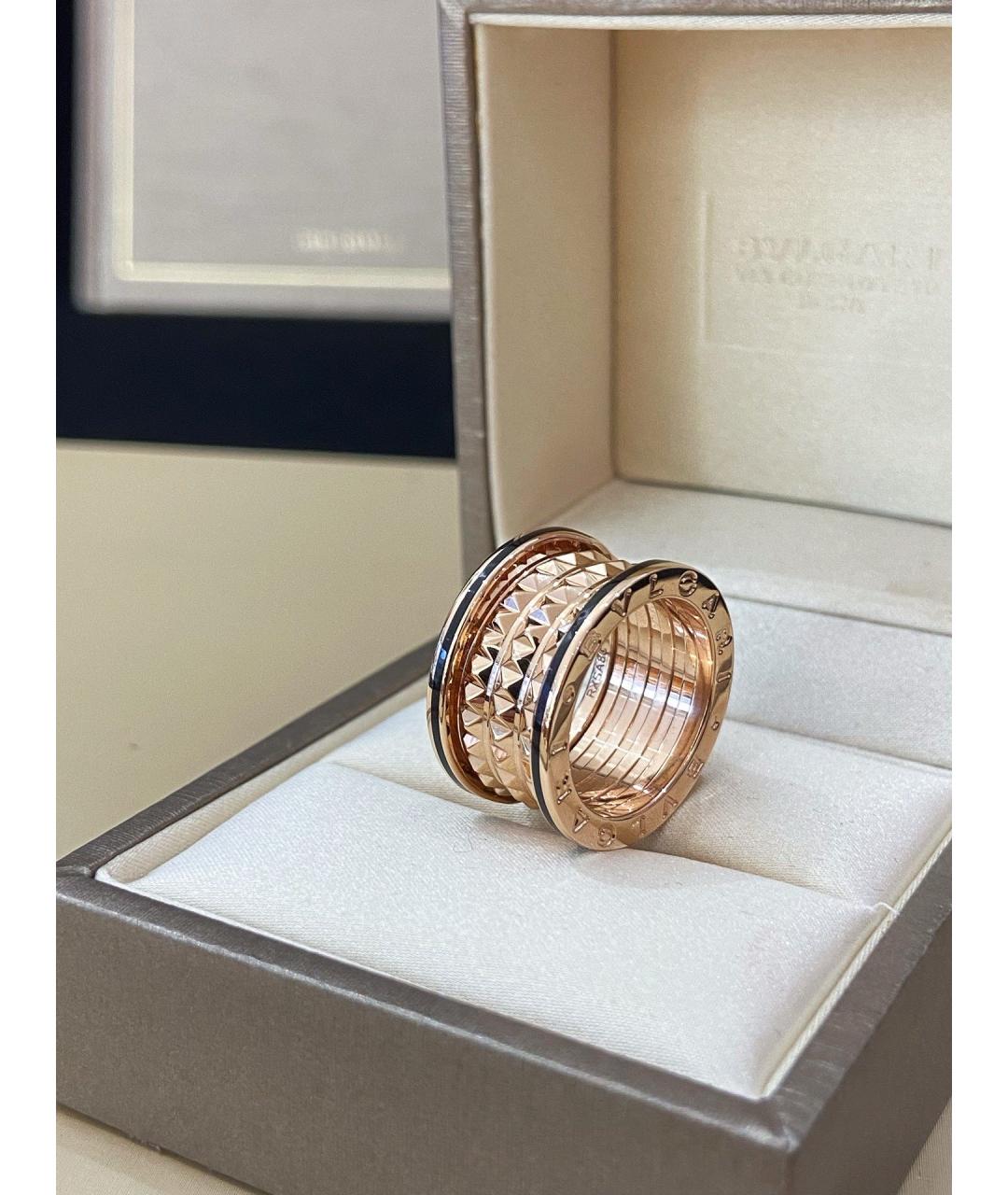 BVLGARI Золотое кольцо из розового золота, фото 3