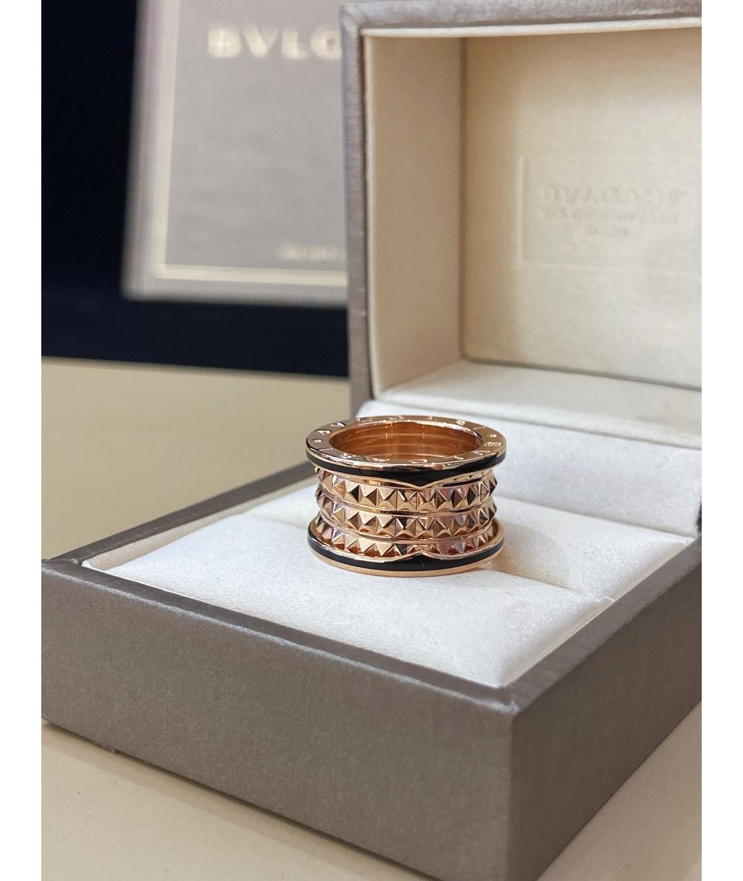 BVLGARI Золотое кольцо из розового золота, фото 2