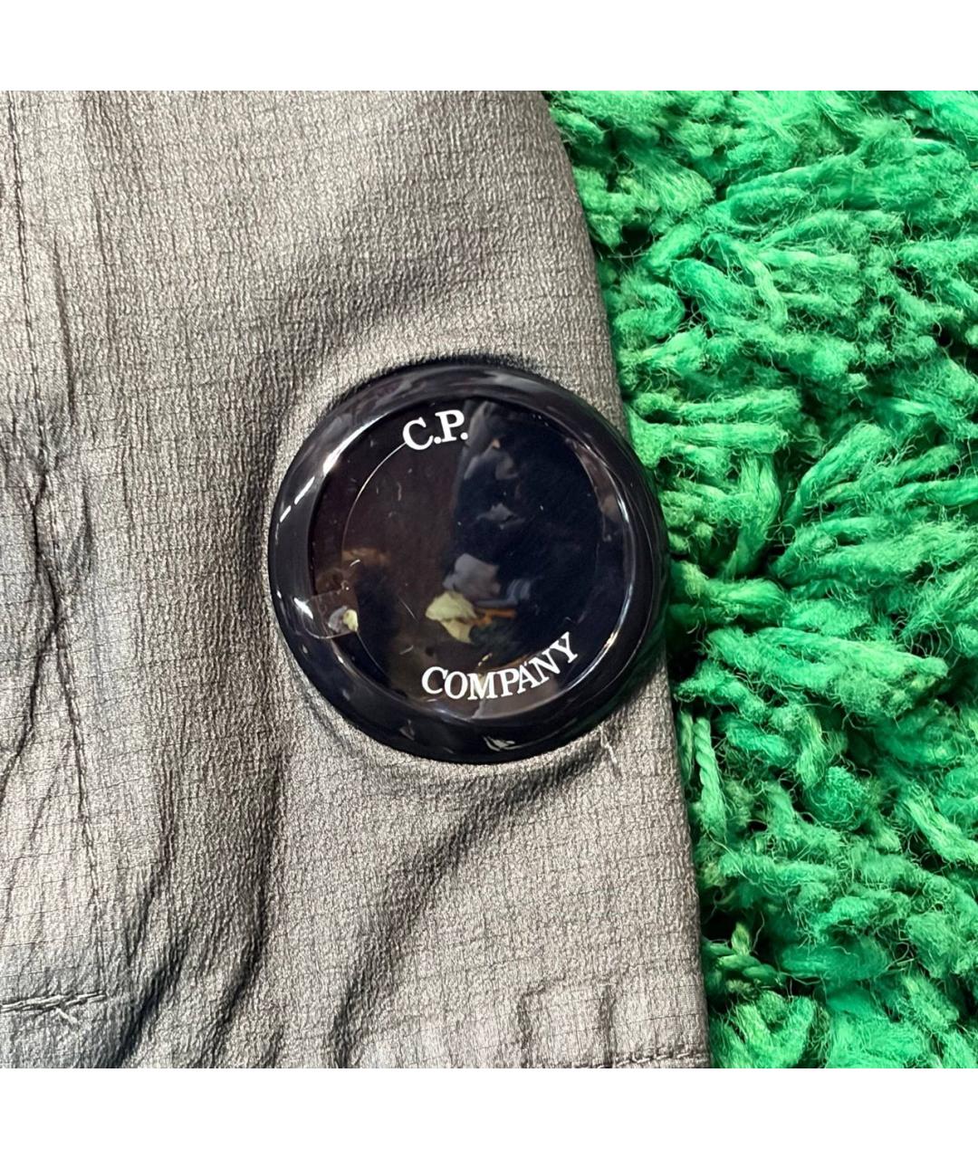 CP COMPANY Антрацитовая полиэстеровая куртка, фото 4