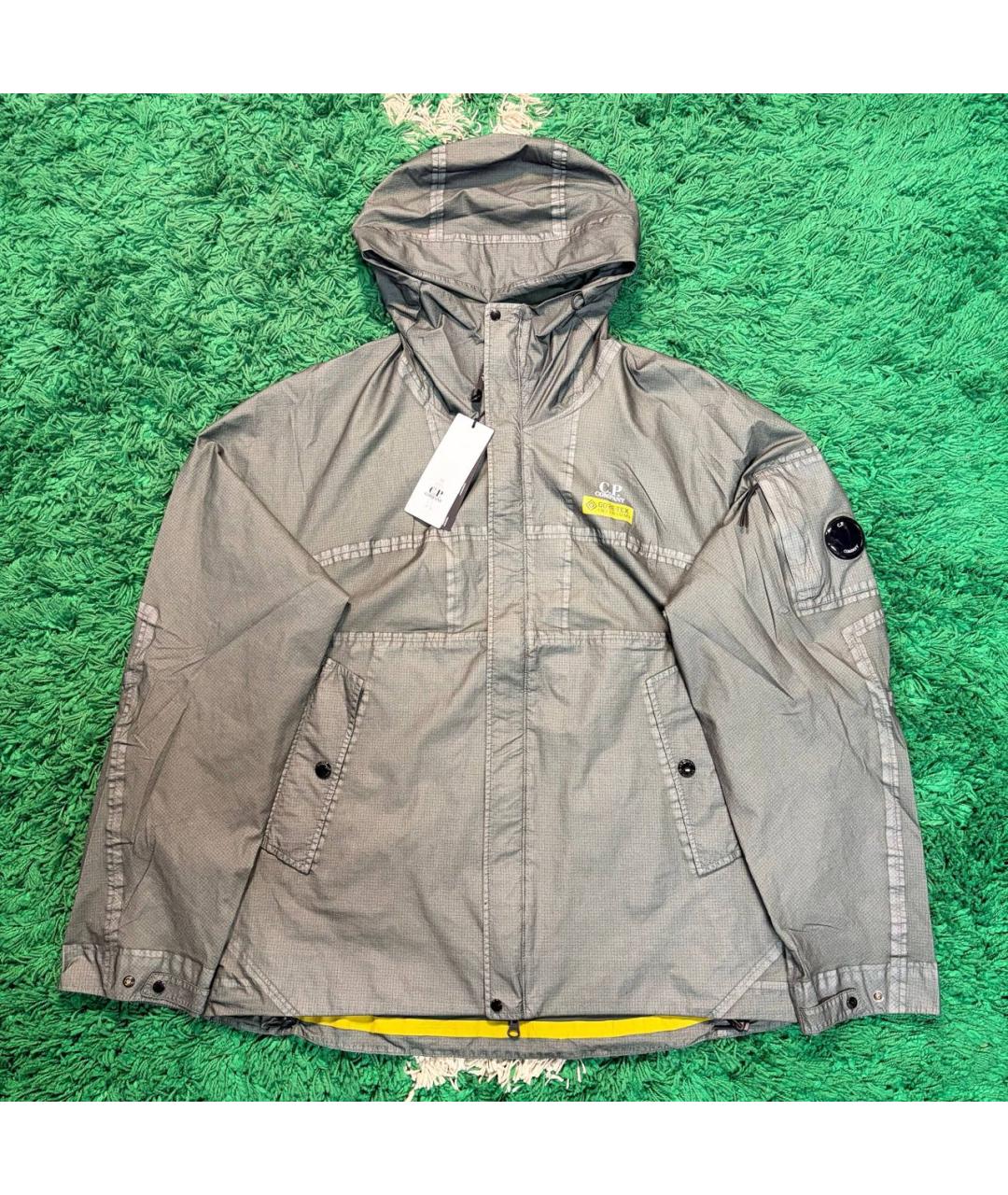 CP COMPANY Антрацитовая полиэстеровая куртка, фото 5