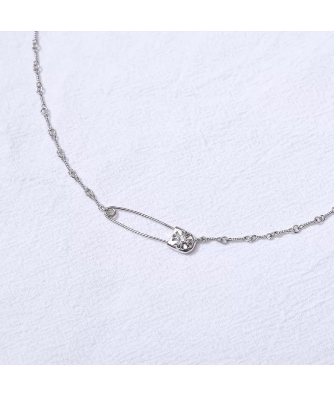 CHROME HEARTS Серебряная серебряная цепочка/подвеска, фото 3