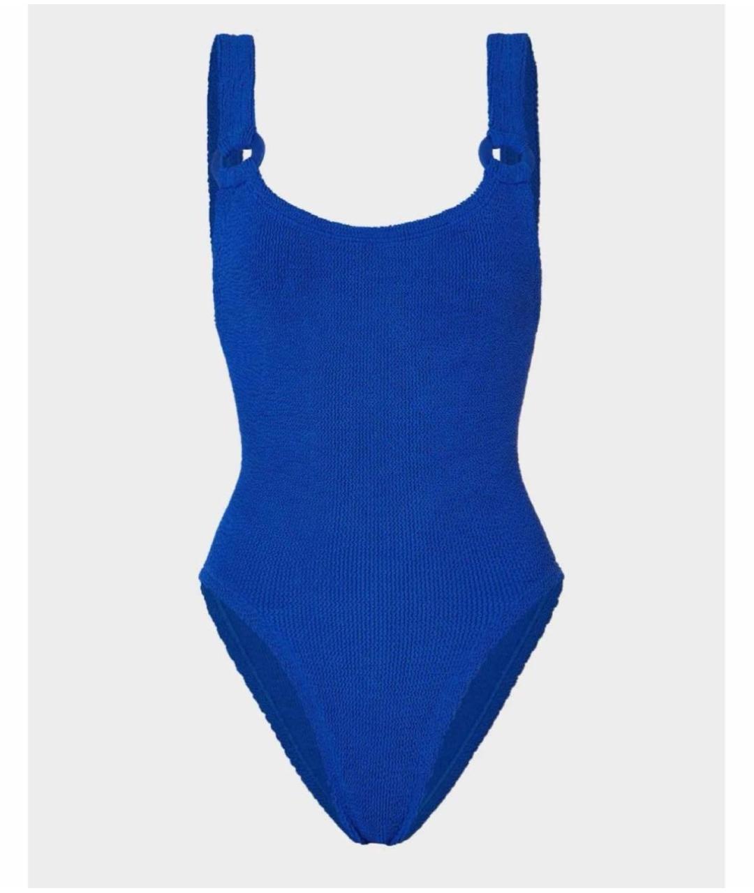 HUNZA G Синий купальник, фото 8