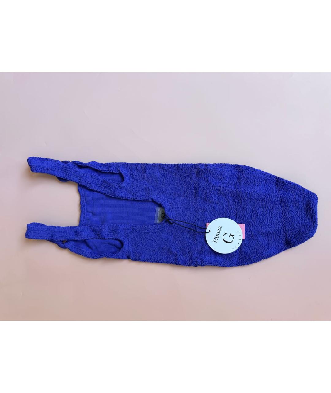 HUNZA G Синий купальник, фото 6