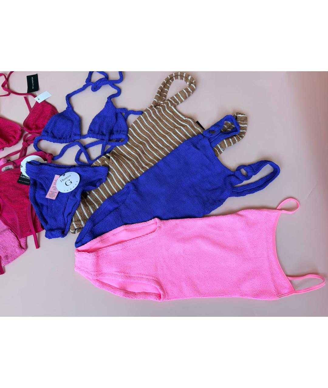 HUNZA G Синий купальник, фото 5