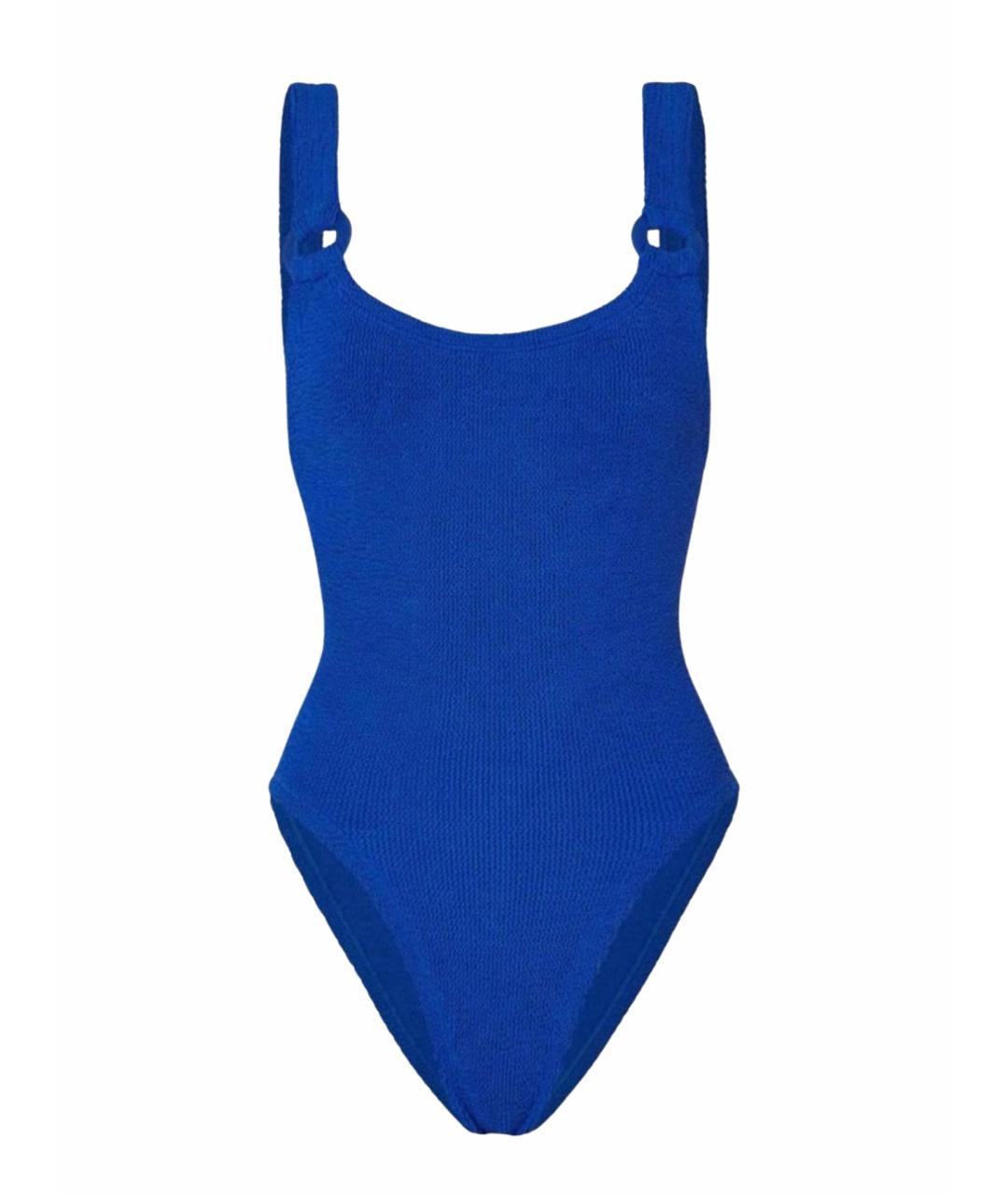 HUNZA G Синий купальник, фото 1