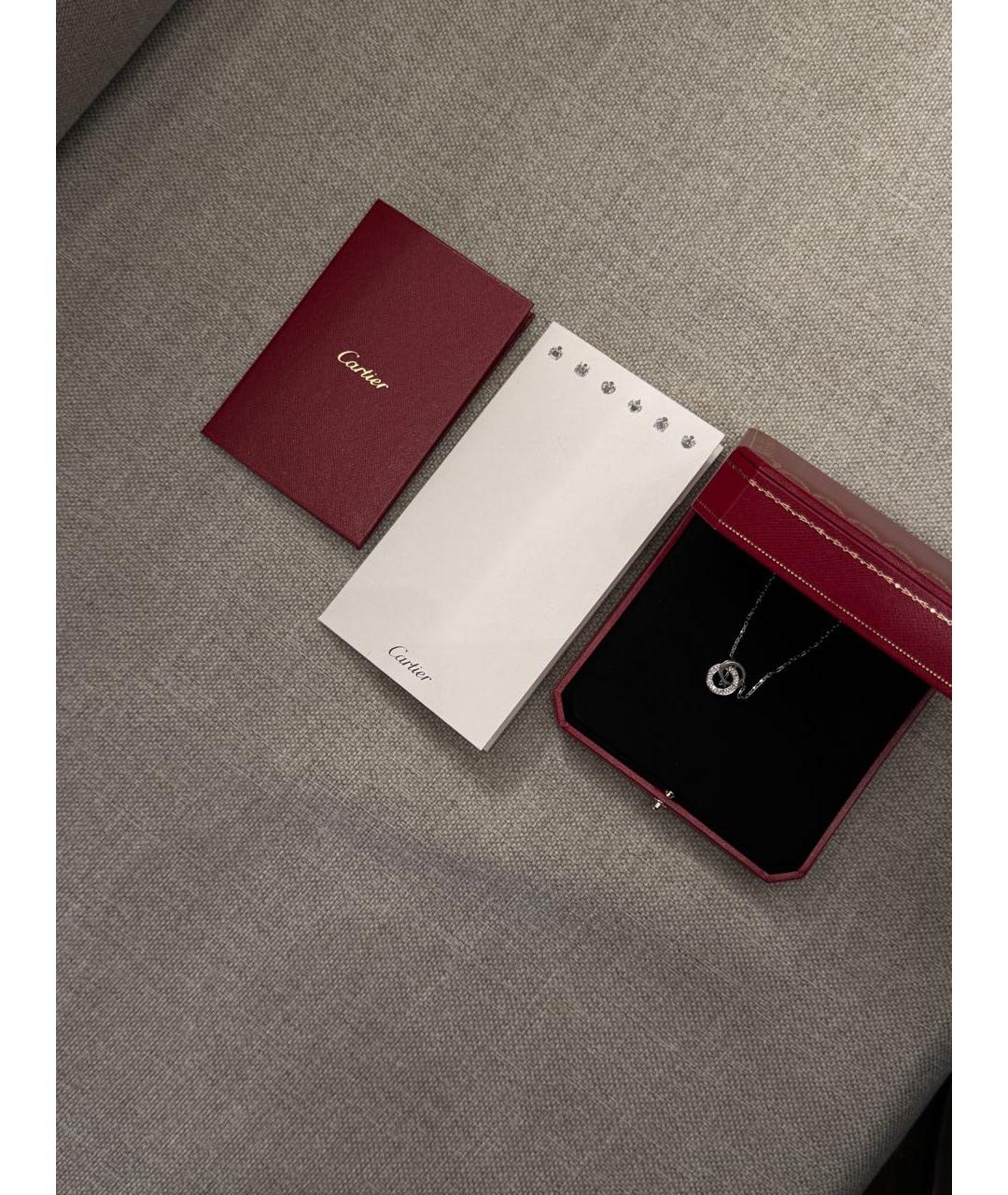 CARTIER Белое колье из белого золота, фото 4