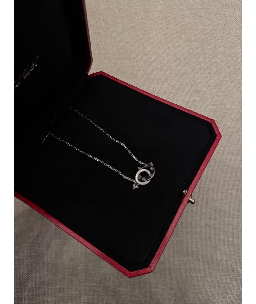 CARTIER Белое колье из белого золота, фото 3