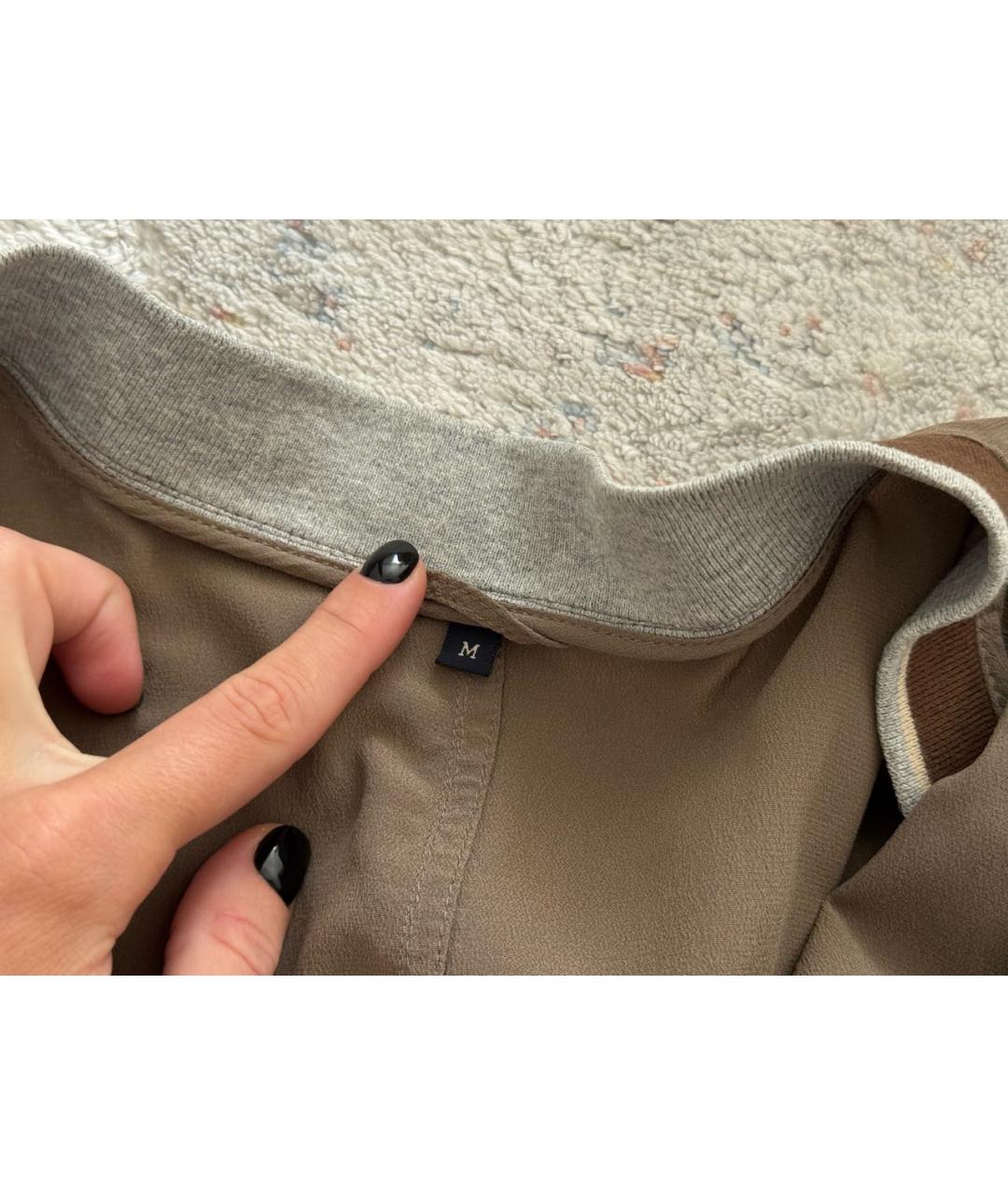 FAY Коричневый шелковый кардиган, фото 6