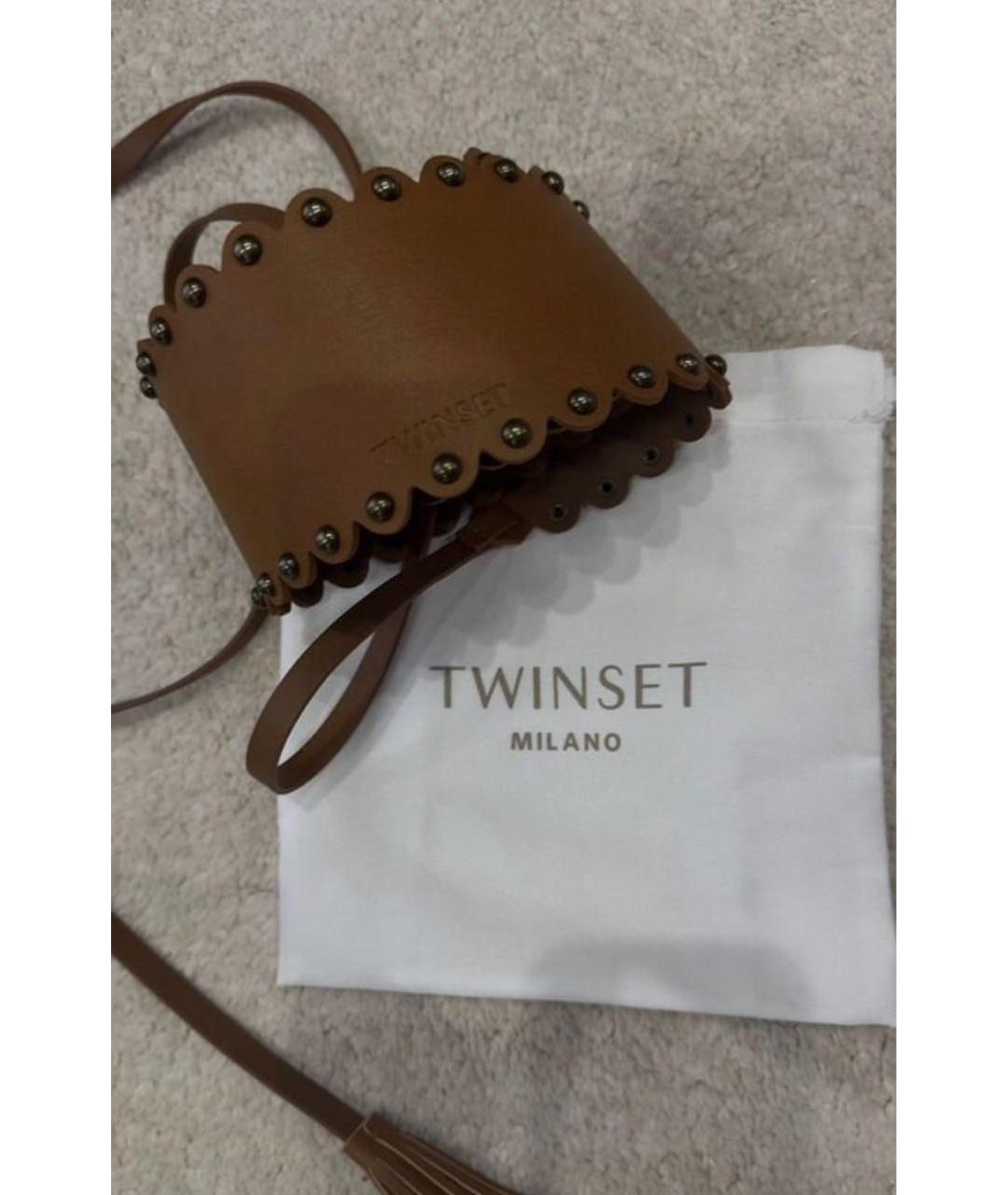 TWIN-SET Белый хлопковый сарафан, фото 7