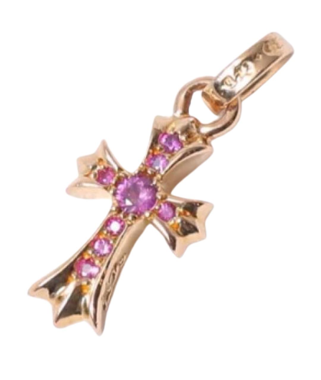 CHROME HEARTS Золотая подвеска из розового золота, фото 1