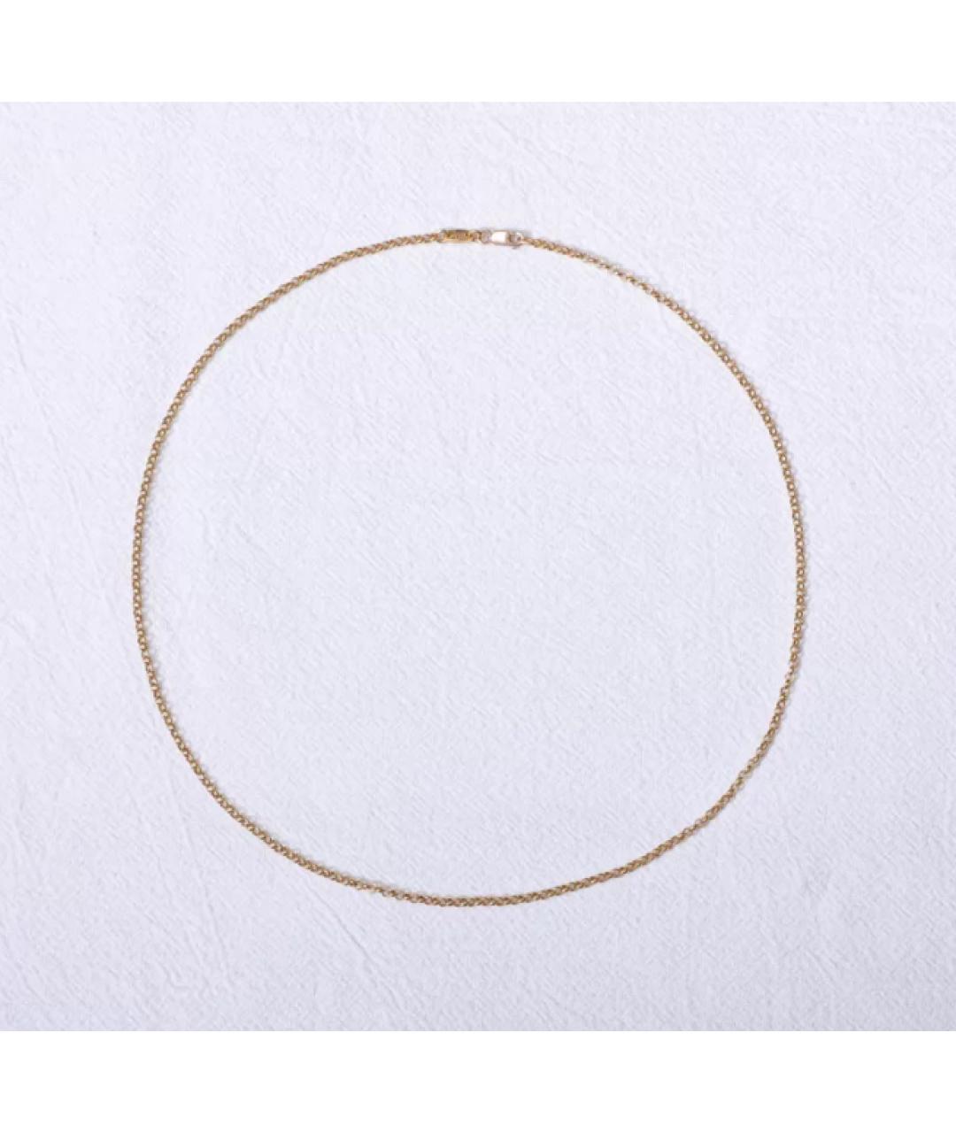 CHROME HEARTS Зеленая цепочка/подвеска из желтого золота, фото 5